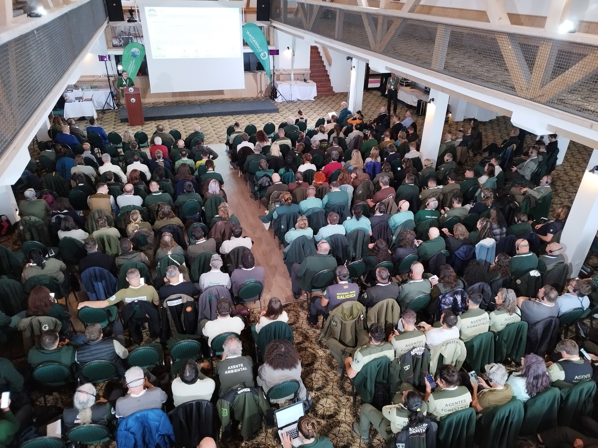 pohled na přednáškový sál