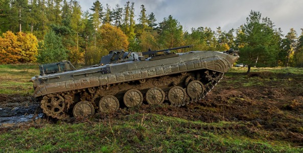 Tank na Felbabce.